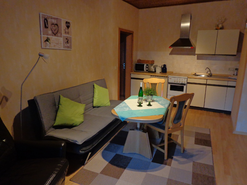 Ferienwohnung – Balkon